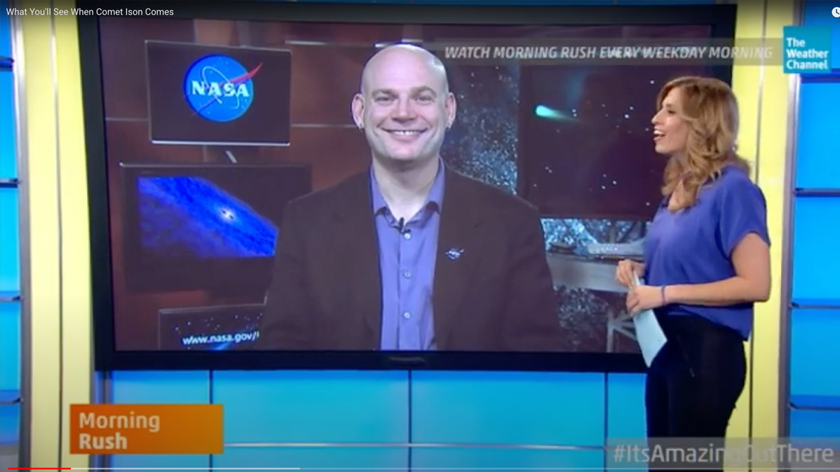 Alex Young on The Weather Channel - 11.26.2017 Alex Young on The Weather Channel - 11.26.2017